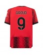 AC Milan Olivier Giroud #9 Replika Hemmakläder 2023-24 Kortärmad